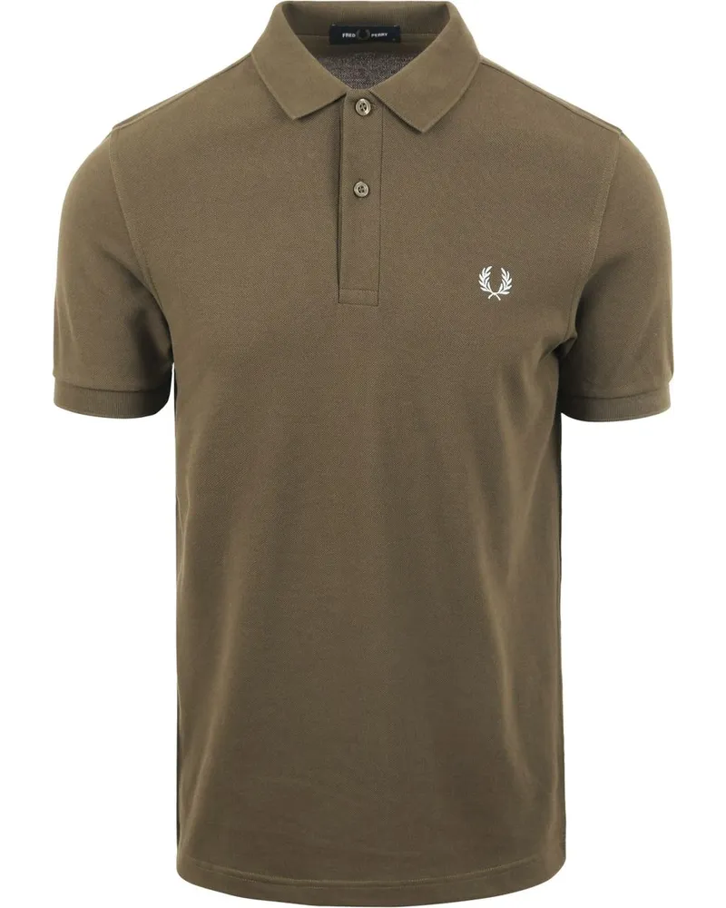 Fred Perry Polo M6000 Dunkelgrün Grün