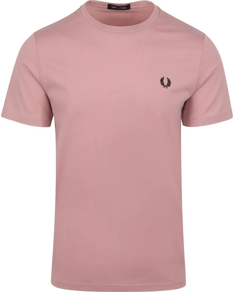 Fred Perry T-Shirt Altrosa Pink