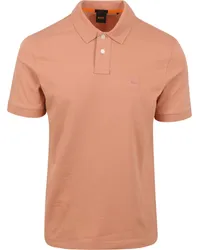 HUGO BOSS Polo Shirt Passenger Peach Orange