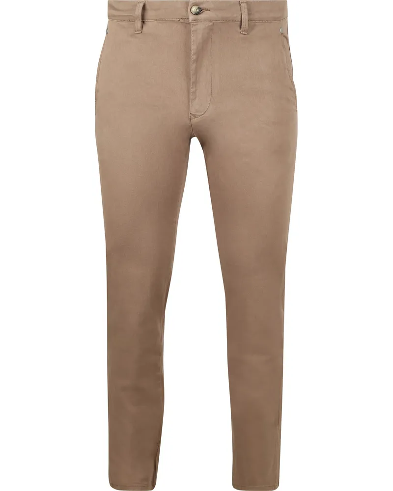 Suitable Chino Philo Flex Taupe Braun
