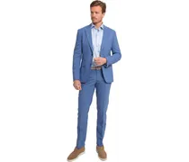 Strato Ossi Suit Wool Blau