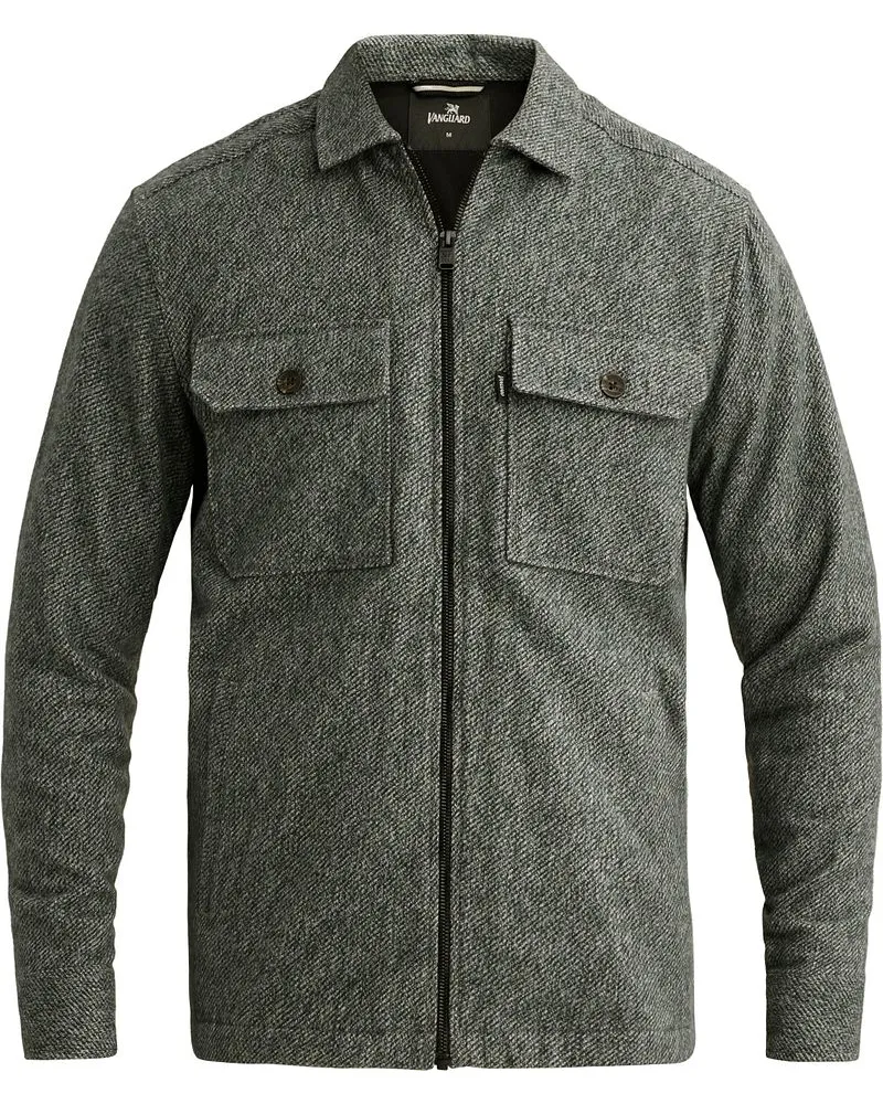 Vanguard Overshirt Brushed Green Grün