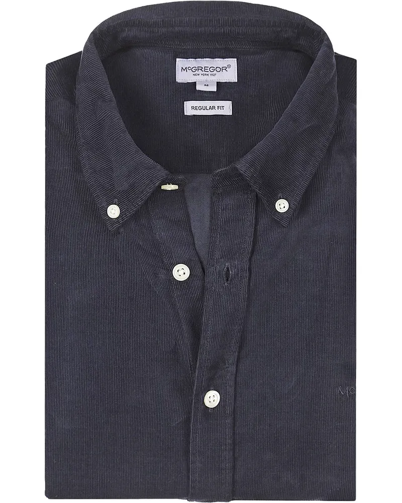 McGregor Hemd Corduroy Navy Dunkelblau