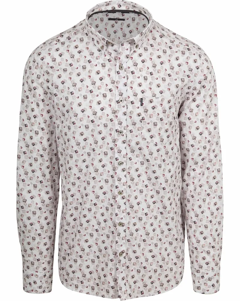 State of Art Hemd Print Grau Grau