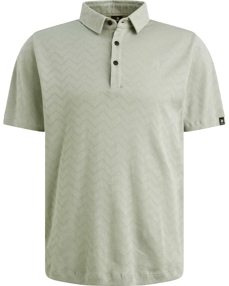 Vanguard Polo Jacquard Jersey Grün Grün