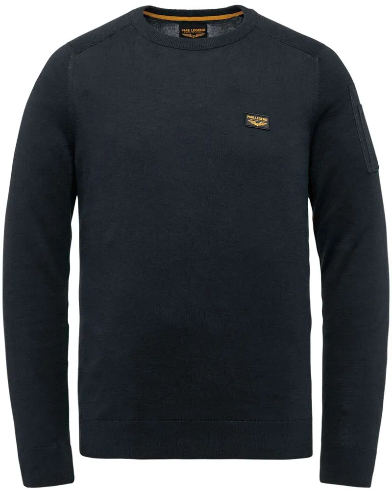 PME Legend Buckley Pullover Navy Blau Dunkelblau