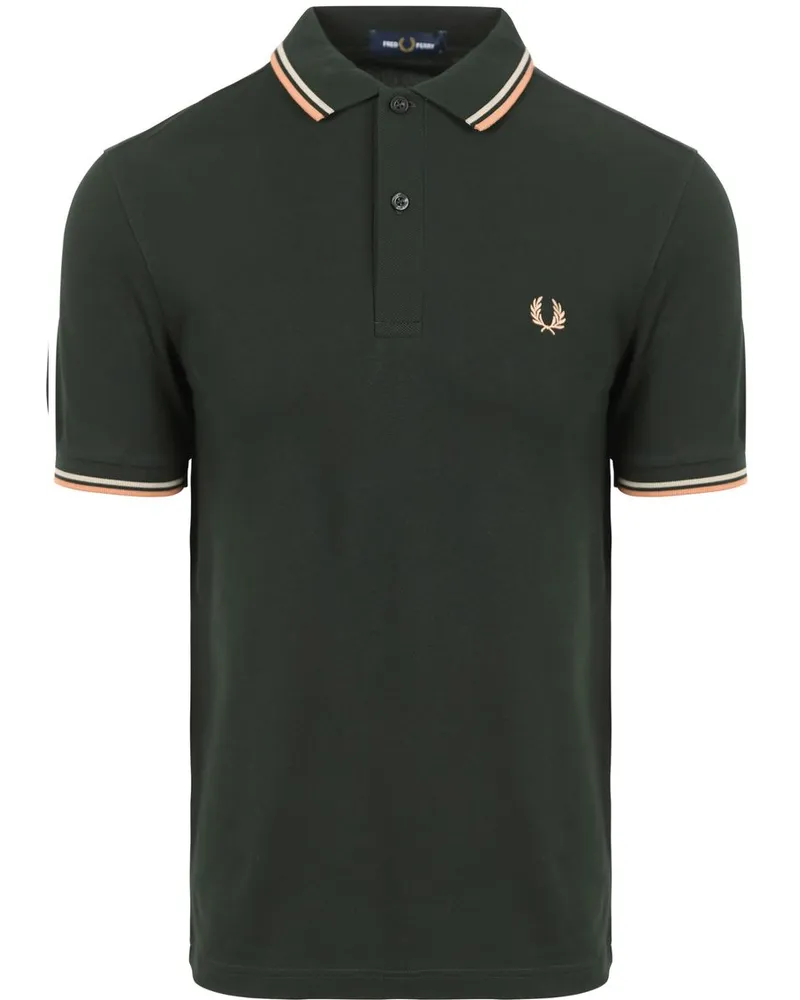 Fred Perry Polo M3600 Dunkelgrün U94 Grün