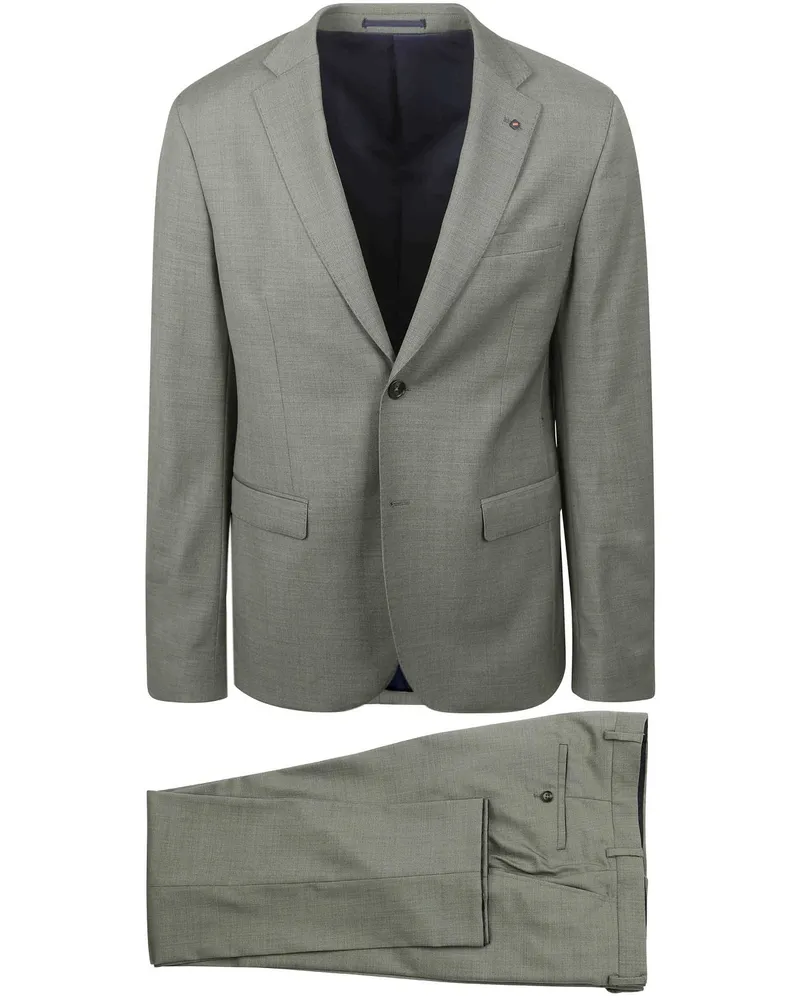 Suitable Toulon Suit Wool Grün Grün