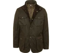 Wachsjacke Ogston Olive
