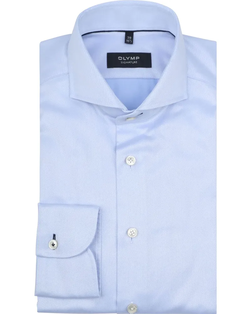 Olymp Signature Hemd Hellblau Hellblau