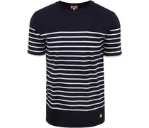 Etel T-Shirt Streifen Navy