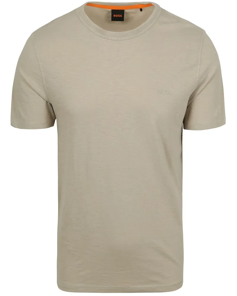HUGO BOSS T-shirt Tegood Greige Grau