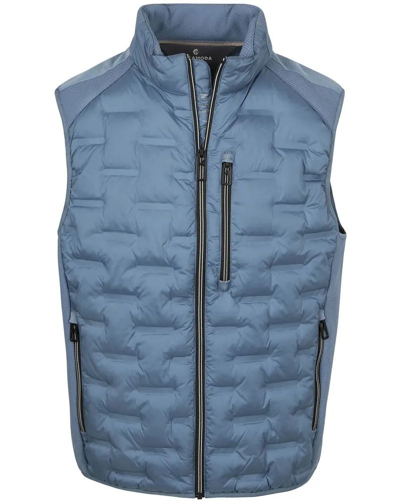 CasaModa Bodywarmer Hybrid Puffer Indigo Blau