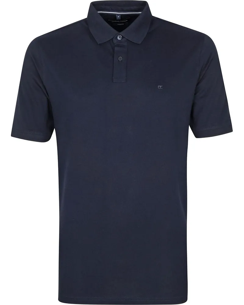 CasaModa Poloshirt Stretch Melange Dunkelblau Dunkelblau