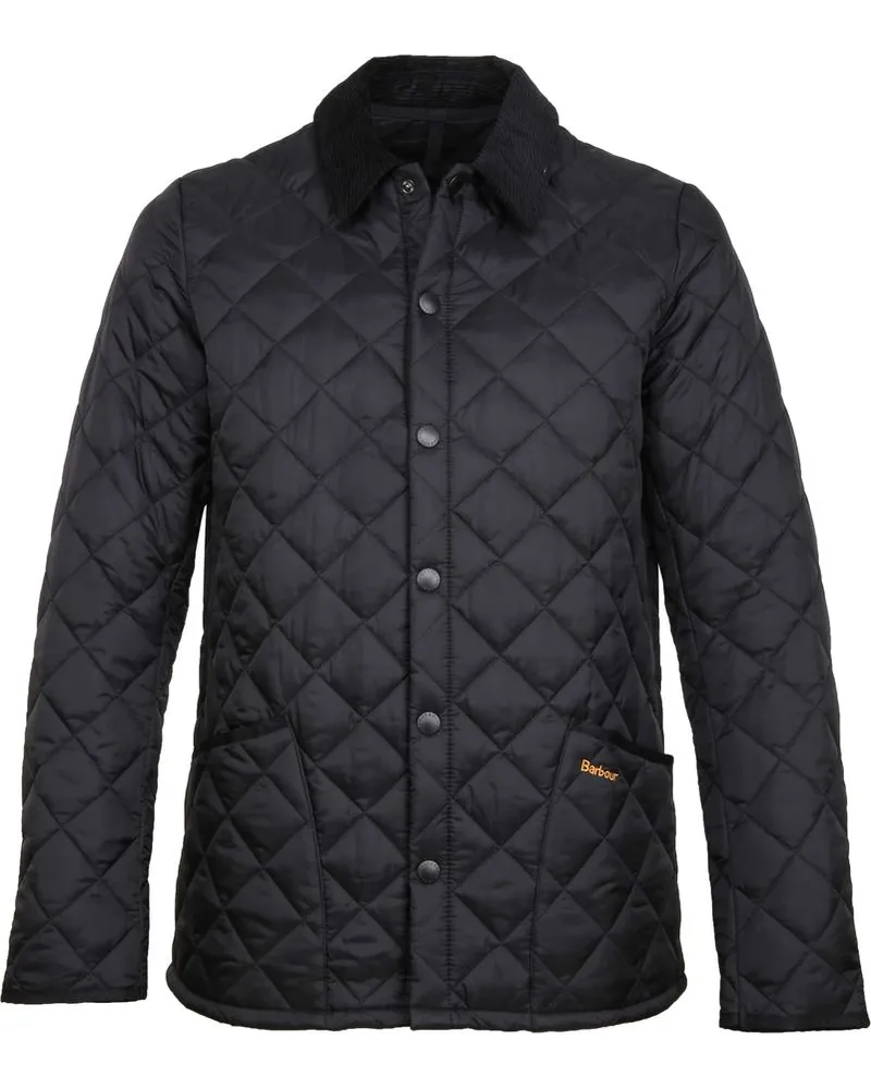 Barbour Heritage Liddesdale Quilted Jacke Schwarz Schwarz