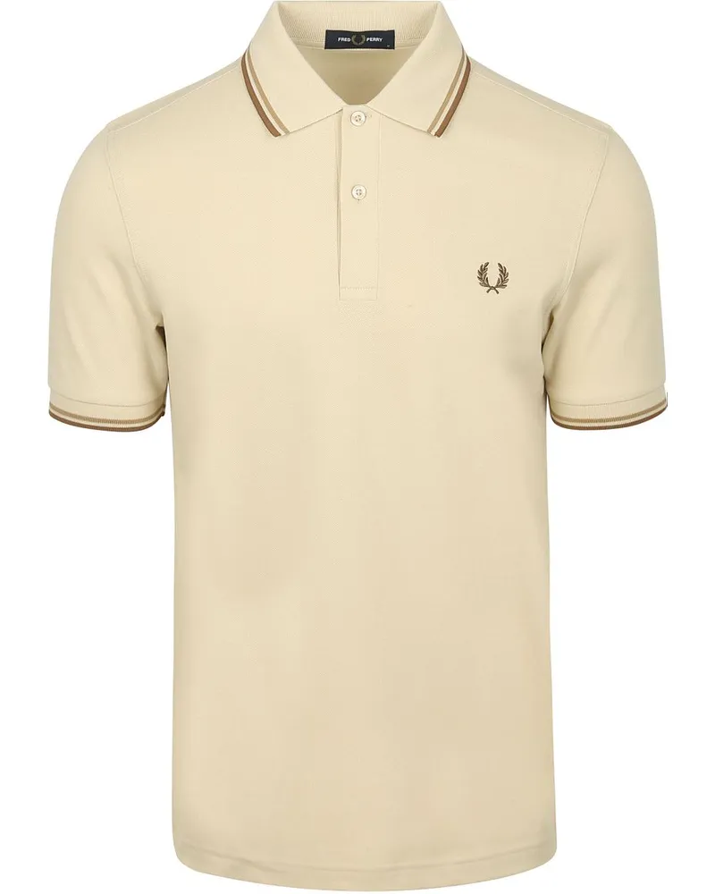 Fred Perry Polo Twin Tipped M3600 Beige Beige