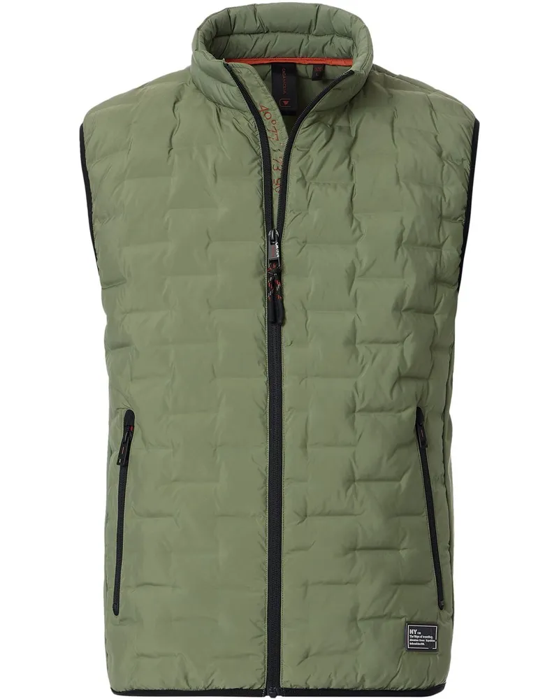 CasaModa Bodywarmer Hybrid Olivgrün