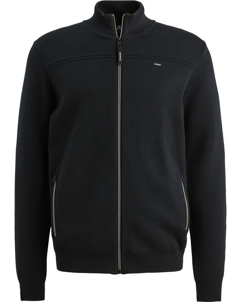 Vanguard Strickjacke Bonded Marine Dunkelblau