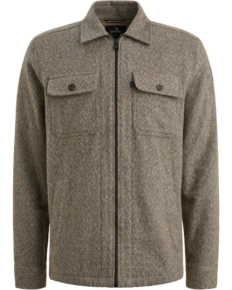 Vanguard Hemdjacke Brushed Taupe Taupe