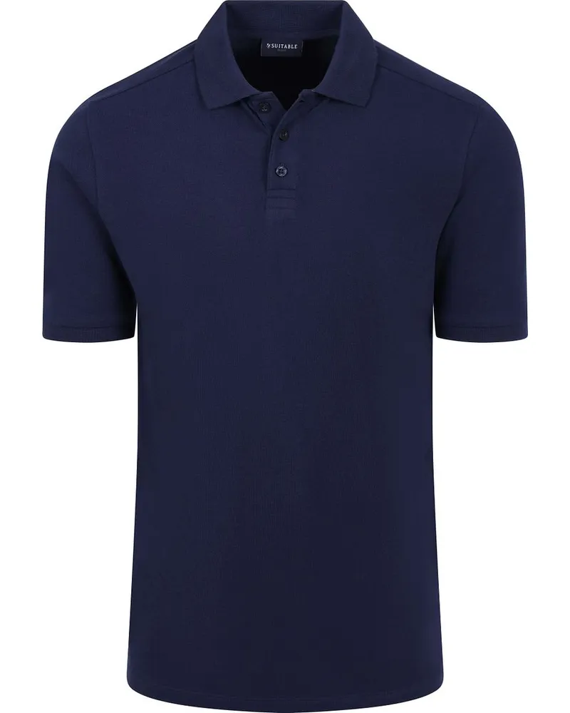 Suitable Respect Poloshirt Tiger Navy Dunkelblau