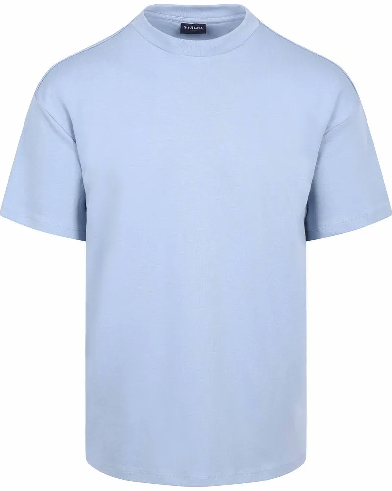 Suitable Rink T-Shirt Heavy Jersey Blau Hellblau