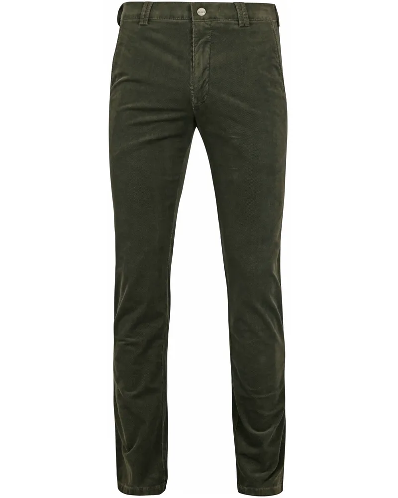 Meyer Hosen Chino Rio Dunkelgrün Dunkelgrün