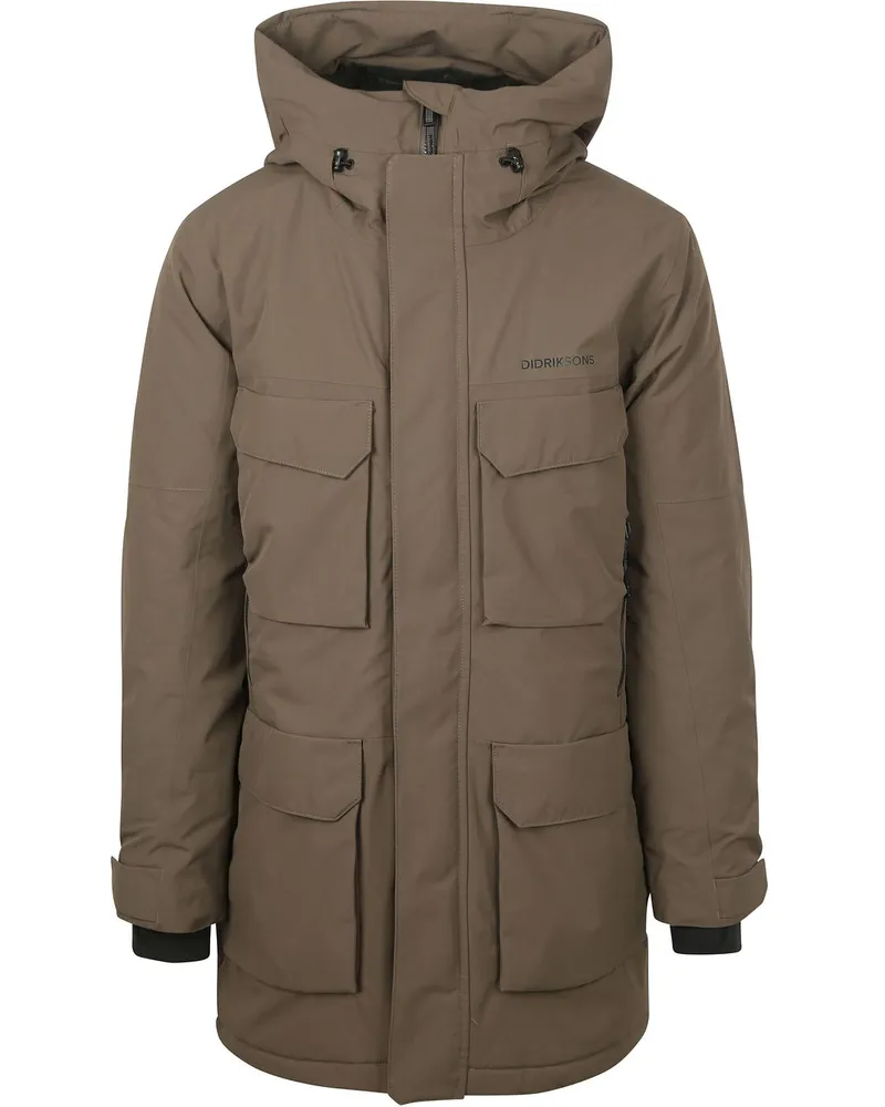 Didriksons 1913 Parka Drew Taupe Taupe
