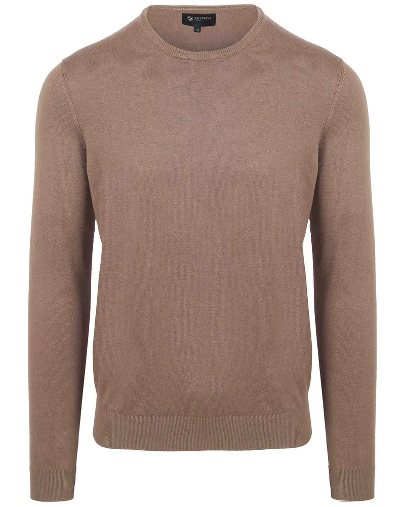 Suitable Respect Pullover Oinir Taupe Taupe