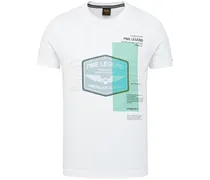 Jersey T-Shirt Logo Weiß