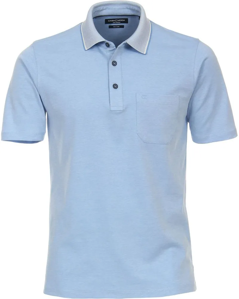 CasaModa Poloshirt Dunkelblau Blau