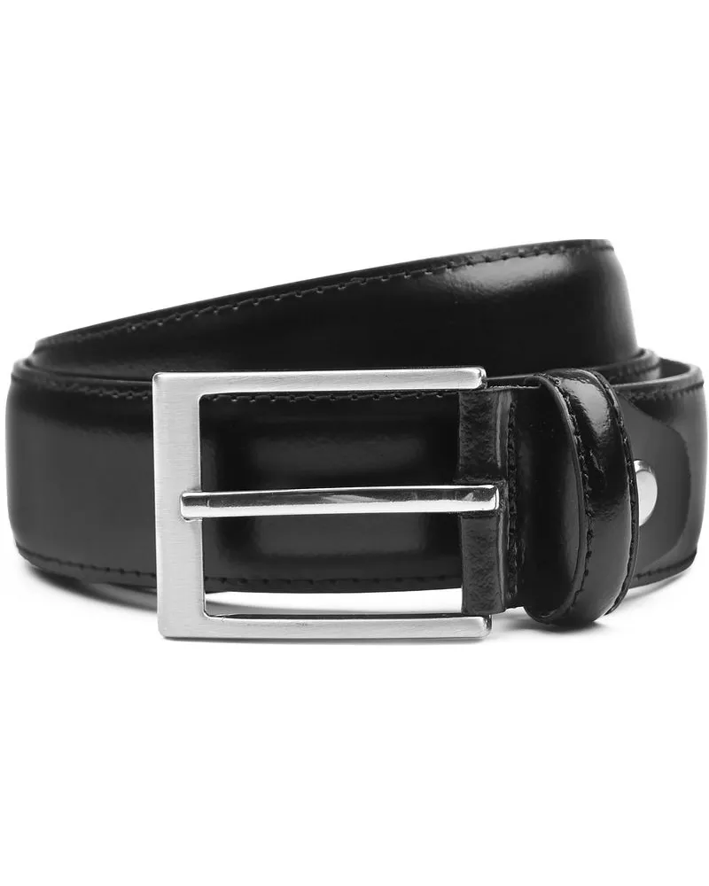 Suitable Ledergürtel Schwarz 314 Schwarz