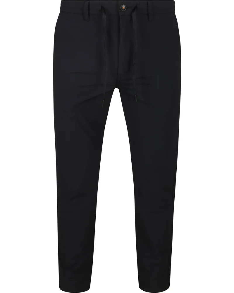 HUGO BOSS Chino Seersucker Navy Dunkelblau