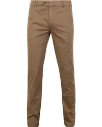 Meyer Hosen Hose Roma Chino Hellbraun Braun