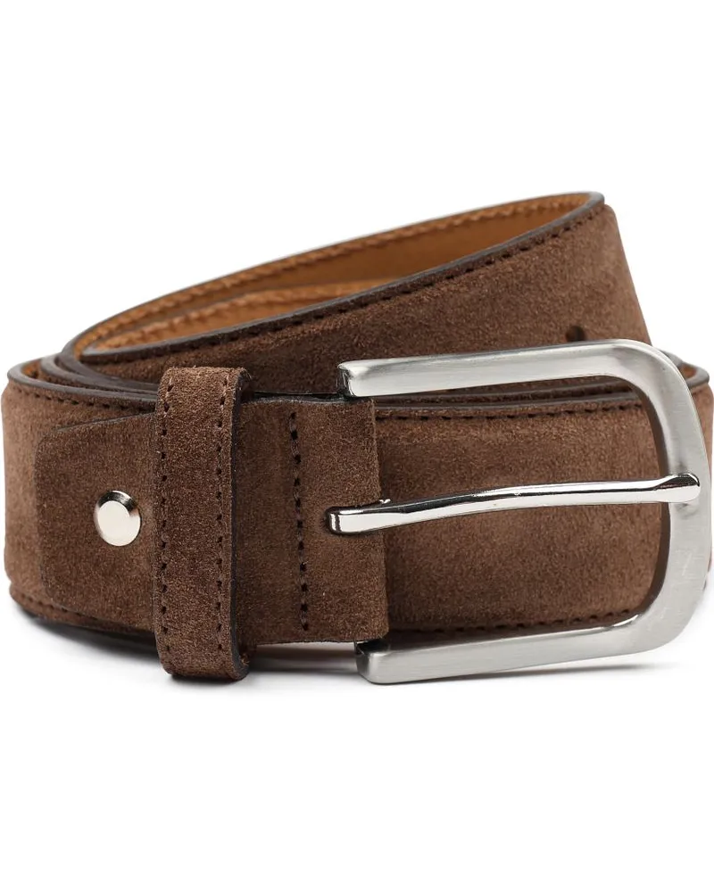 Suitable Ledergürtel Wildleder Braun Braun
