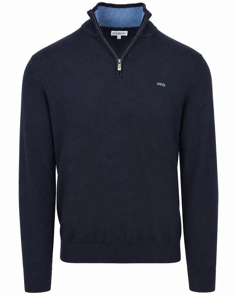 McGregor Half Zip Pullover Navy Dunkelblau