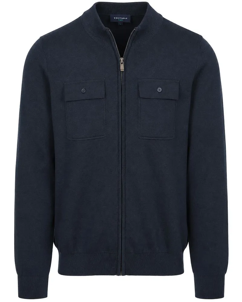 Suitable Strickjacke Canes Navy Dunkelblau