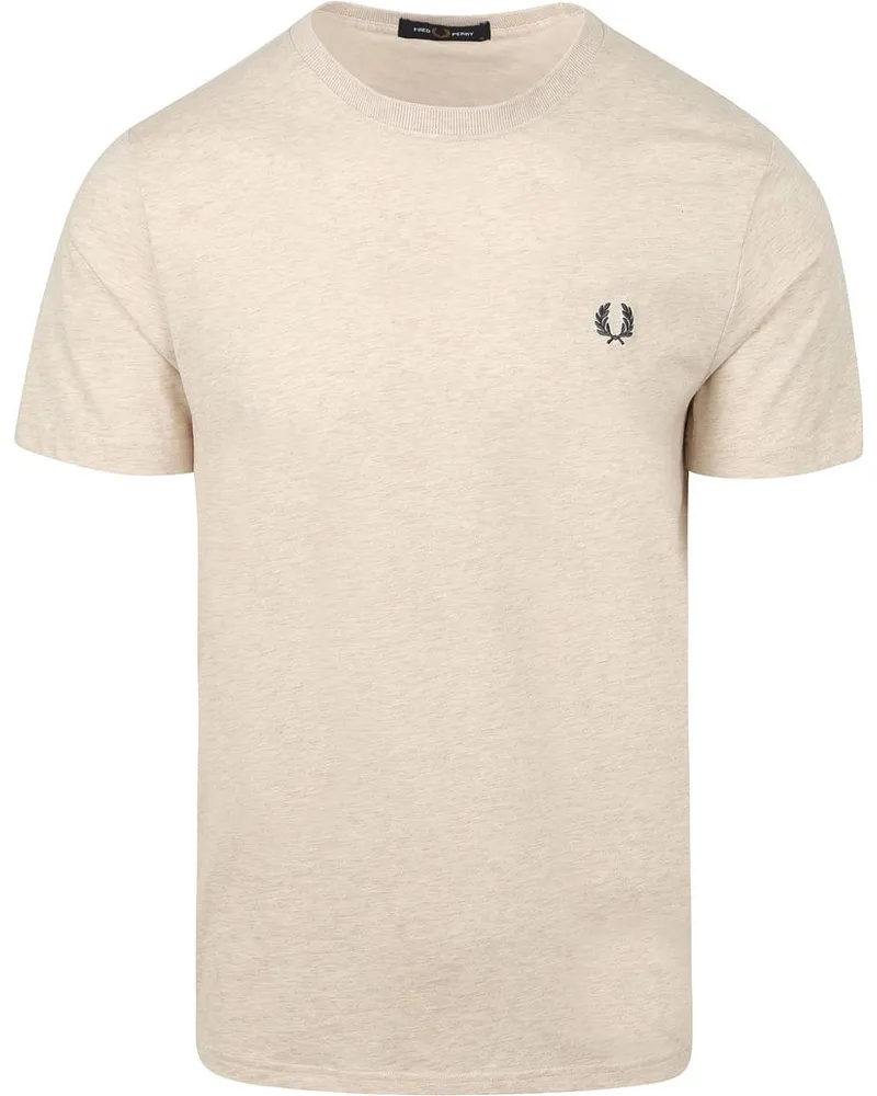 Fred Perry T-Shirt Ecru W50 Wollweiß