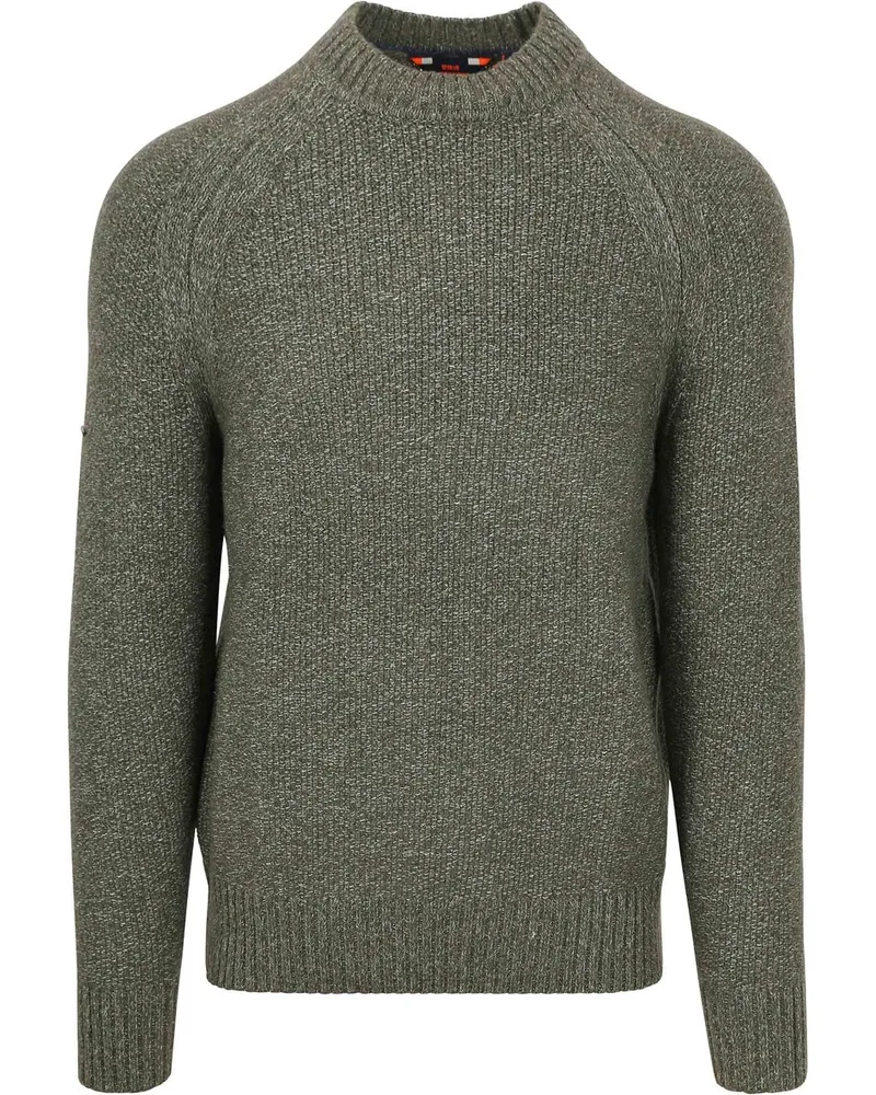 Superdry. Pullover Dunkelgrün Grün