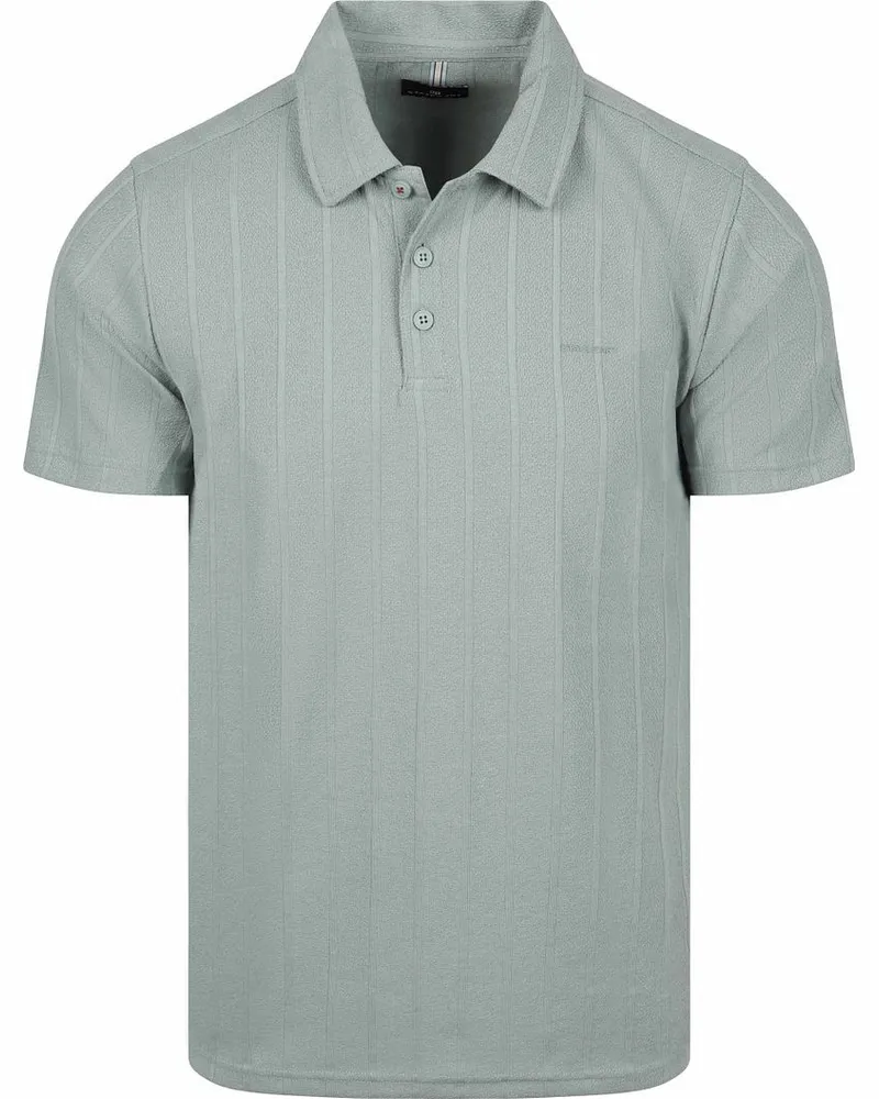 State of Art Poloshirt Jersey Drop Needle Jade Grün