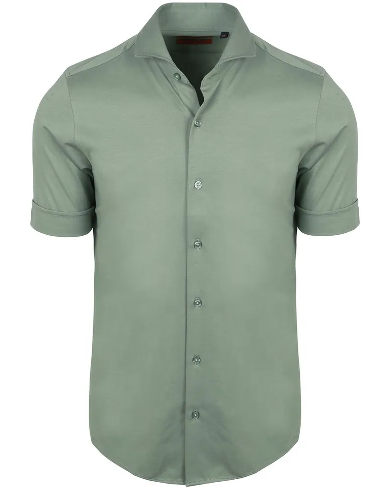 Suitable Shortsleeve Sorona Hemd Erik Grün Grün