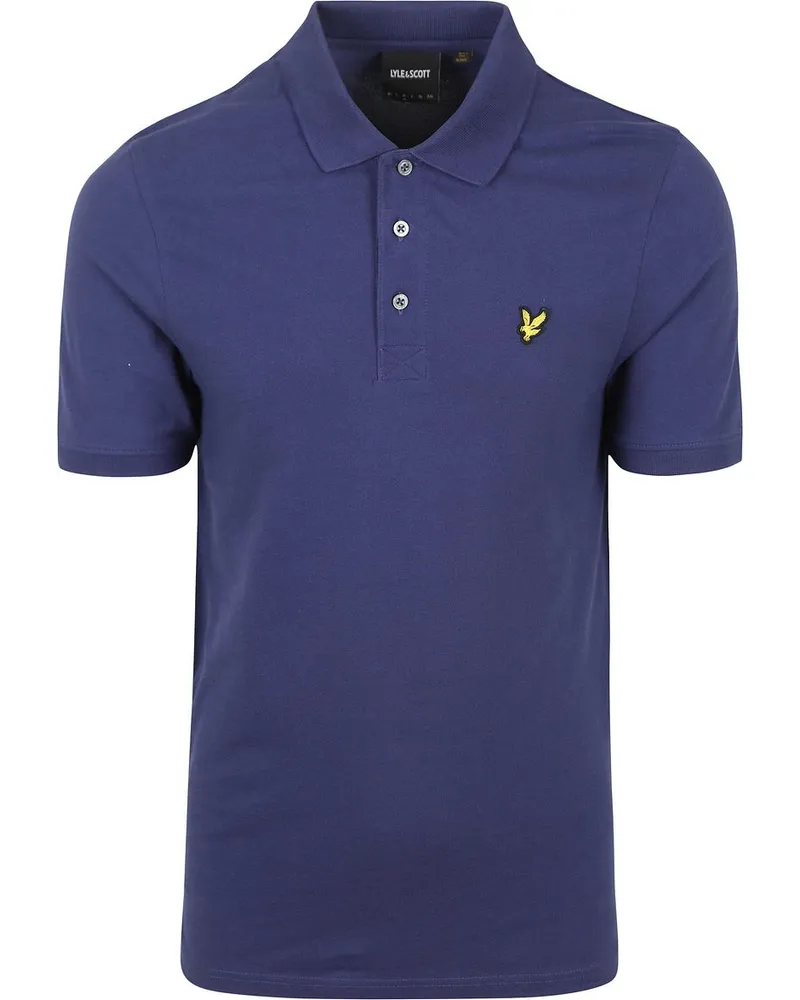 Lyle & Scott Poloshirt Deep Indigo Dunkelblau