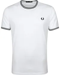 Fred Perry T-shirt Weiß Weiß