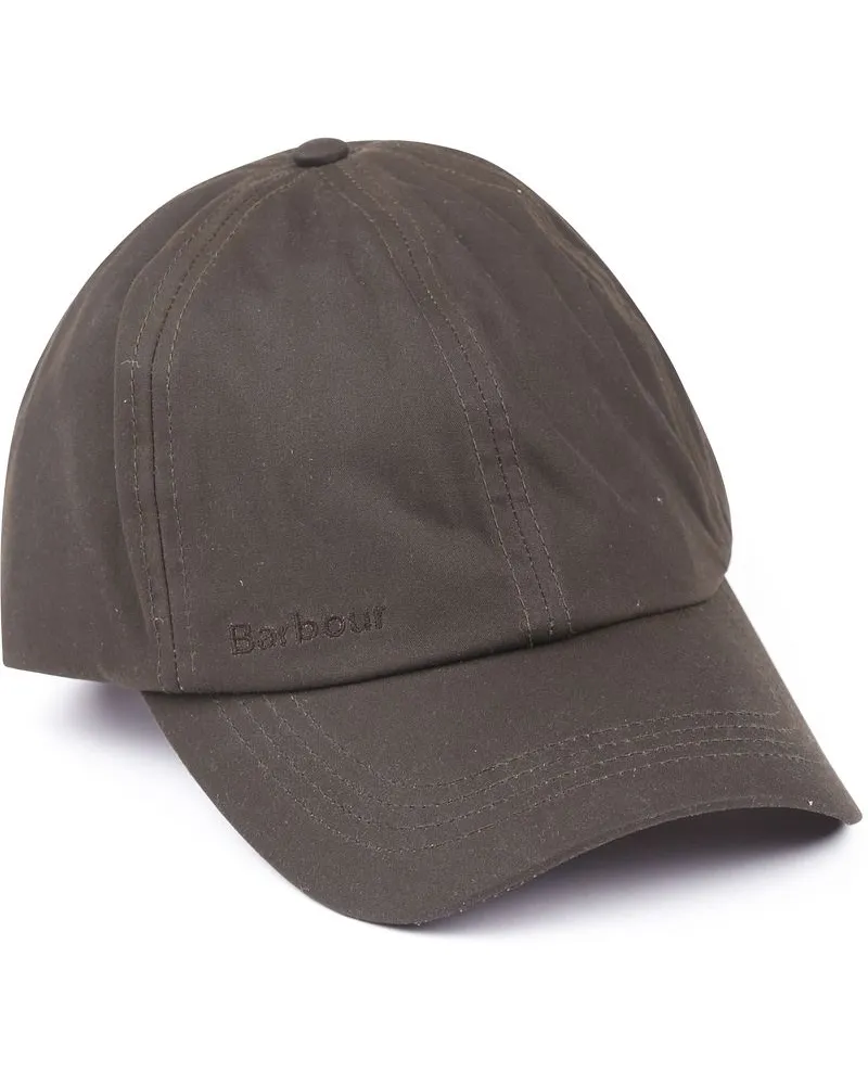 Barbour Wax Kappe Grün Grün