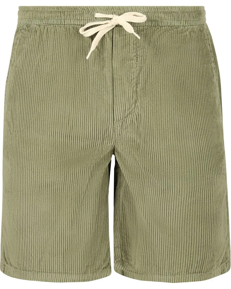 Suitable Detroit Cord Short Grün Grün