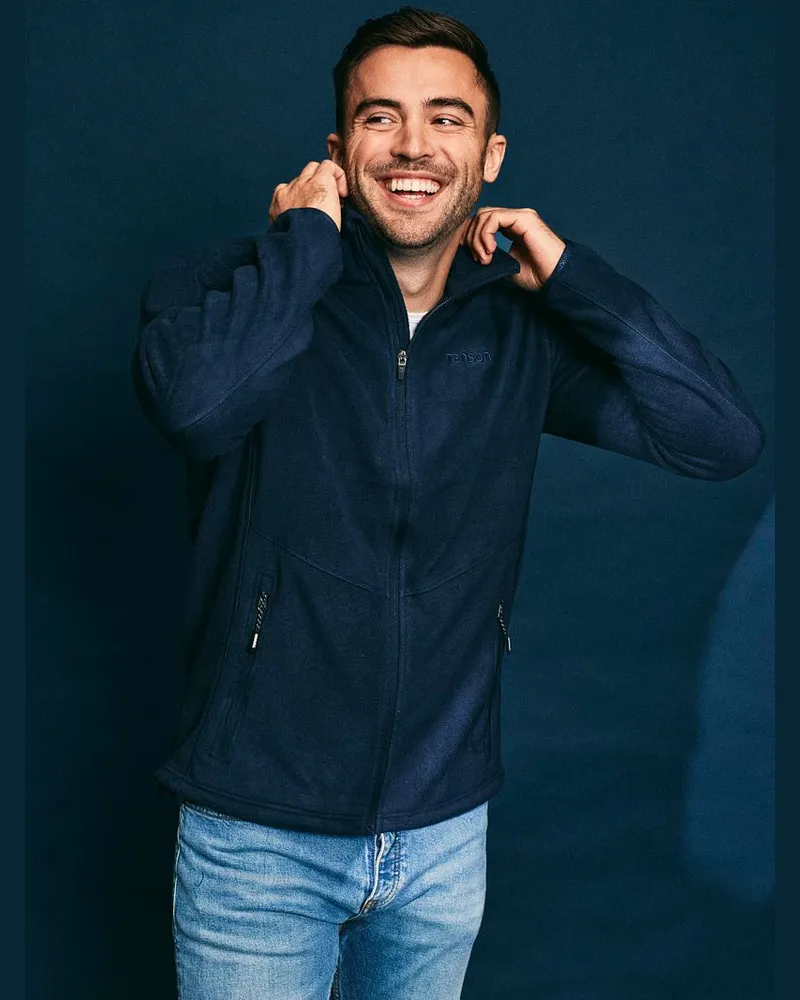 Tenson Miracle Fleece Jacke Navy Dunkelblau