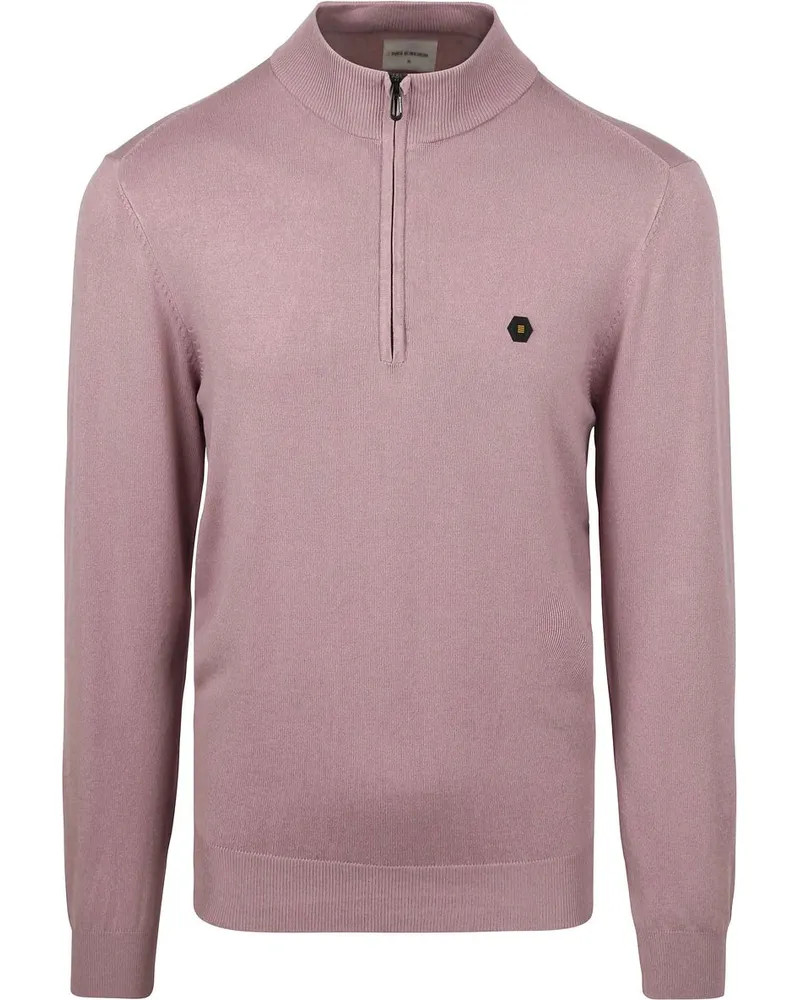 No Excess Halfzip Pullover Mauve Pink