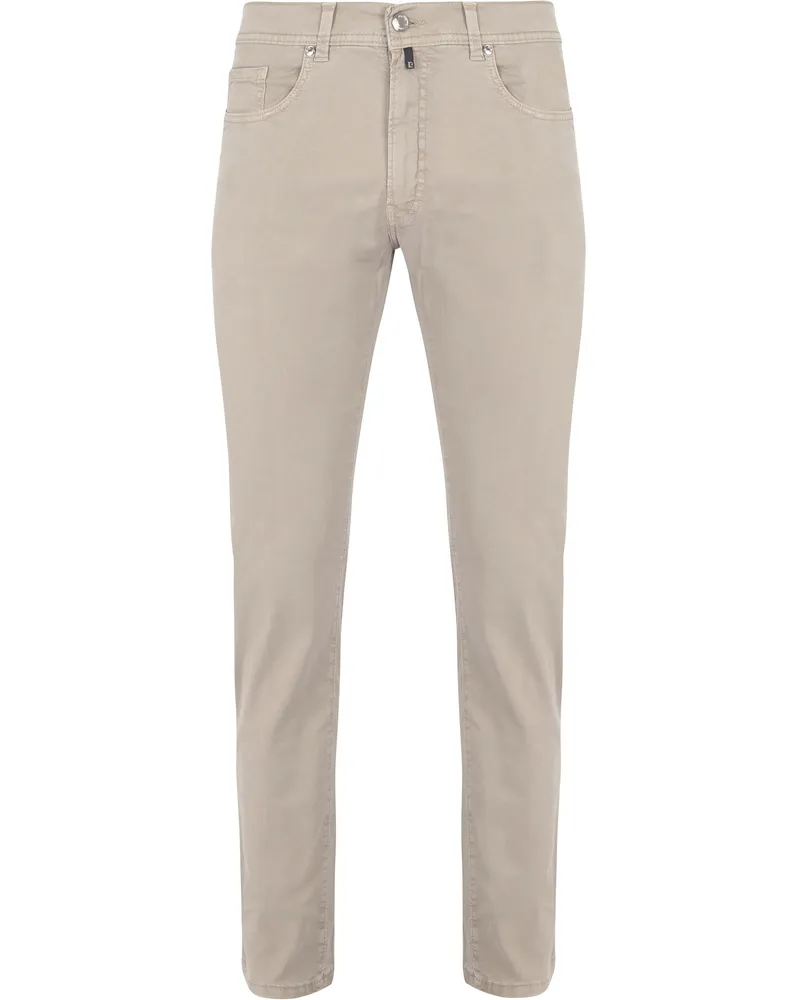 Pierre Cardin Trousers Lyon Tapered Greige Grau