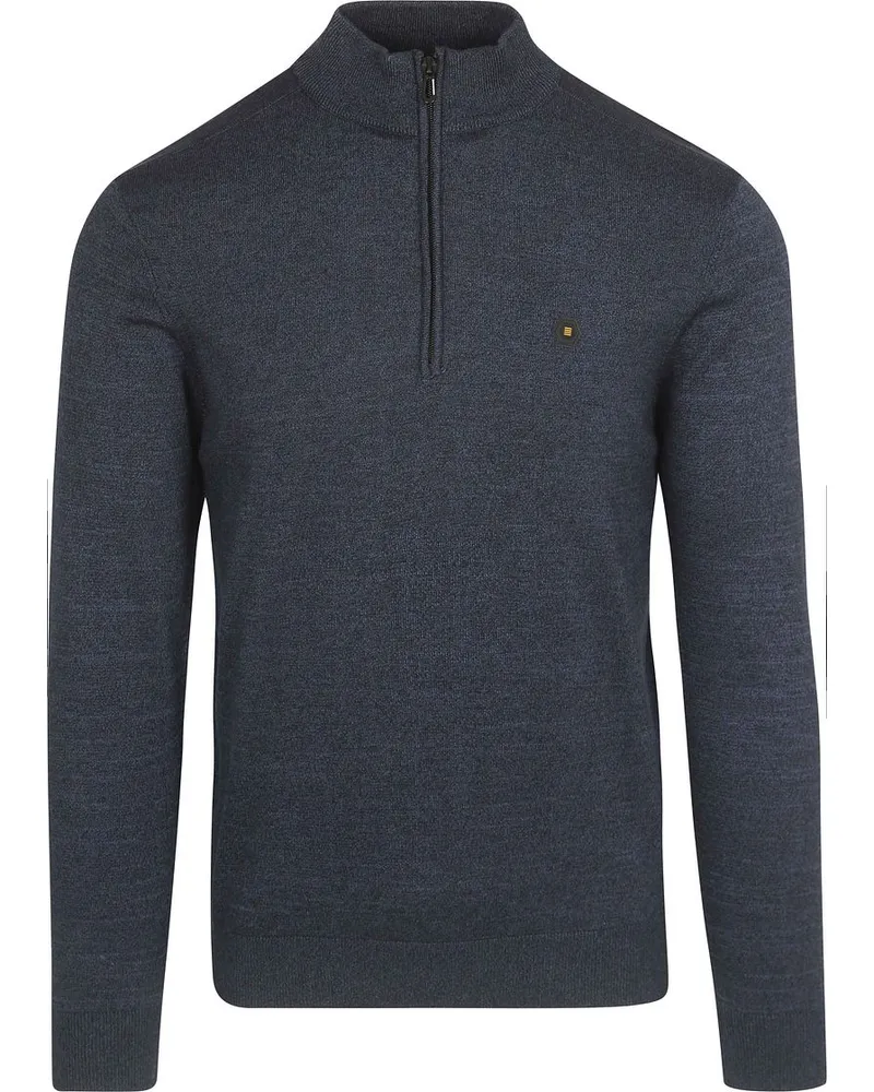 No Excess Halfzip Pullover Navy Dunkelblau