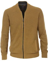 CasaModa Strickjacke Melange Gelb Gelb