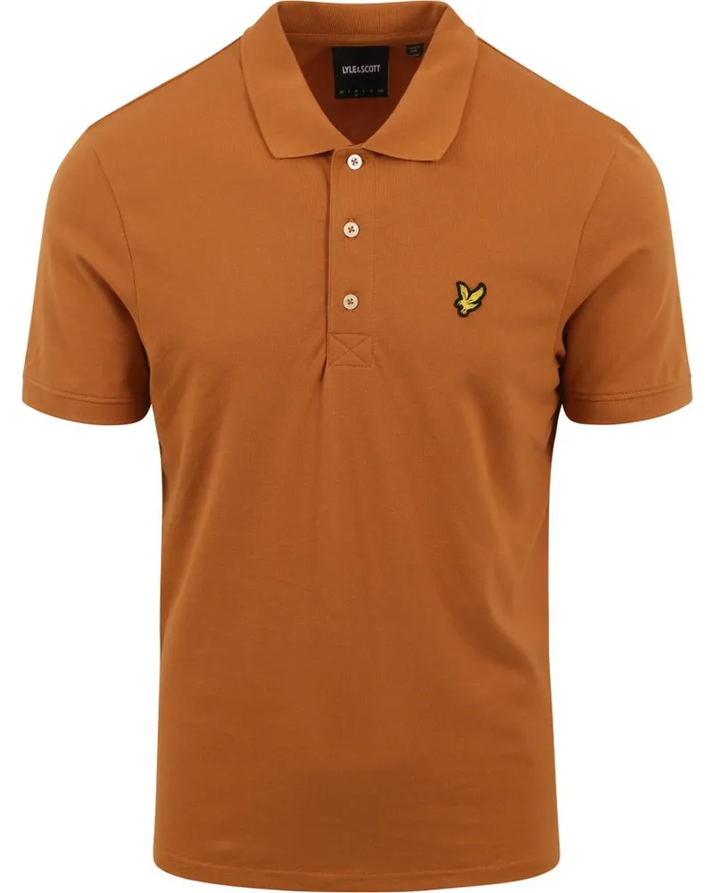 Lyle & Scott Lyle und Scott Polo Plain Orange Orange